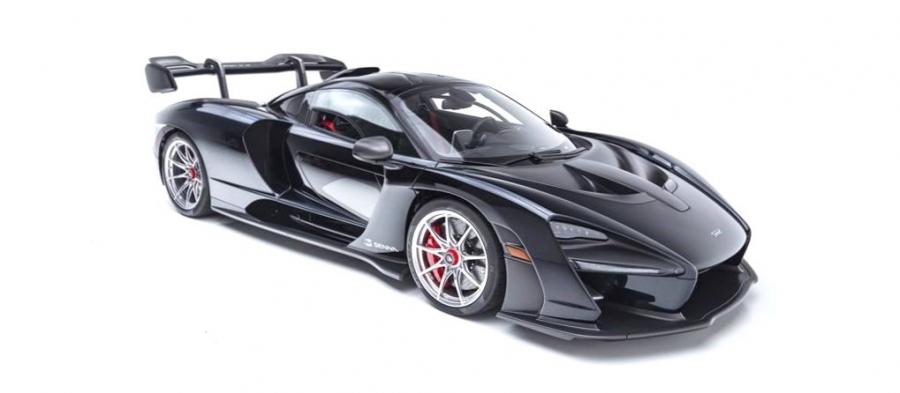  McLaren MSO Senna Bespoke Diamond Black 2019 года  (фото 1 из 37)